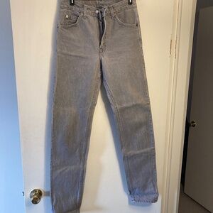 Gray Levi's 505 jeans